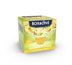 18 Cialde Borbone Tisana Zenzero e Limone