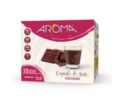 30 Capsule di Cioccolata Aroma Light Compatibili Nespresso
