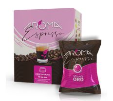 100 Capsule Aroma Light Miscela Oro compatibili Espresso Point