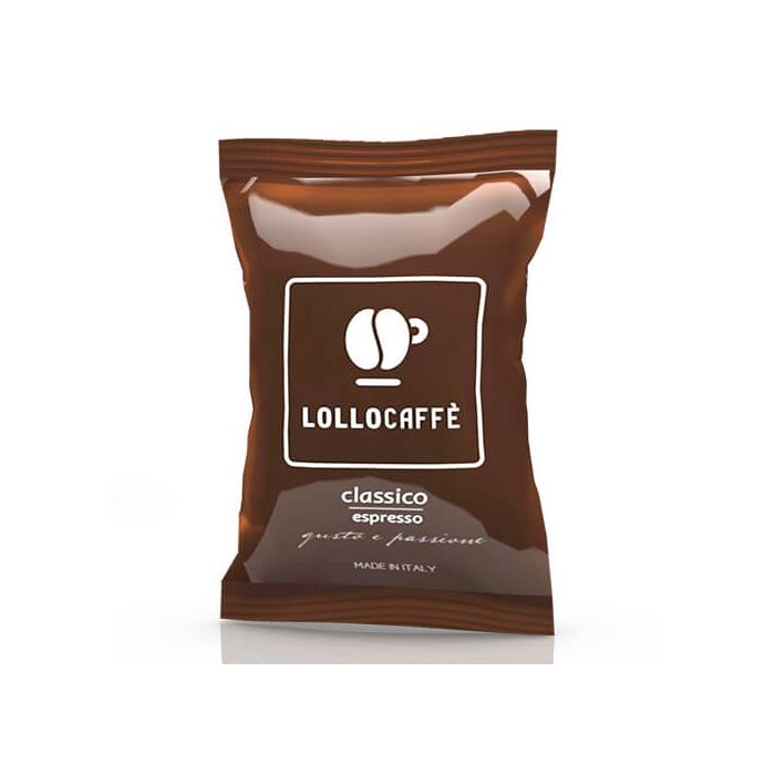 100 Capsule Lollo Caffe Classico Espresso Compatibili Espresso Point